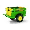 Rolly Toys Prikabinamas Priekabas JOHN DEERE su Atidarančiomis Durimis