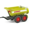 Rolly Toys CLAAS rollyTrailer puspriekabė su pakeliamu kėbulu