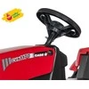 Rolly Toys vaikų traktorinis Case su priekaba