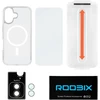 Dėklas - Roobix 3-in-1 Combo Kit iPhone 17 MagSafe, Stiklo, Objektyvo Apsauga