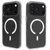 Telefono dėklas - Roobix Clarion MagSafe Case (iPhone 17 Pro, TPU/PC, kritimo apsauga, skaidrus)