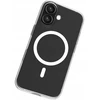 Telefono dėklas - Roobix Clarion MagSafe dėklas iPhone 17, TPU/PC, skaidrus