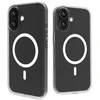 Telefonų dėklas - Roobix Clarion MagSafe dėklas iPhone 17, TPU/PC, skaidrus
