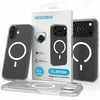 Telefonų dėklas - Roobix Clarion MagSafe dėklas iPhone 17 Air, TPU/PC, skaidrus
