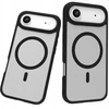 Dėklas - Roobix Dusky MagSafe Dėklas iPhone 17 Air TPU, PC, Matinė Juoda