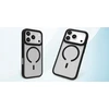 Dėklas - Roobix Dusky MagSafe Dėklas iPhone 17 Pro Max TPU, PC Matinė Juoda