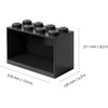 LEGO Brick 8 juoda