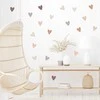Room Decor KAMBARIO Dekoras SIPO-WS63041 BOHO ŠIRDELĖS SIENOS LIPDUKAI