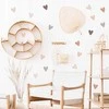 Room Decor KAMBARIO Dekoras SIPO-WS63041 BOHO ŠIRDELĖS SIENOS LIPDUKAI