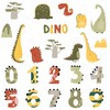ROOM Decor SIPO-WS63049 NAKLEJKI NA ŚCIANĘ CYFRY DINO