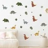Room Decor KAMBARIO Dekoras SIPO-WS63051 MINI DINOZAURŲ SIENOS LIPDUKAI