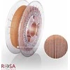 Plastikas Rosa3D BioWOOD - 1.75mm - 0.5kg - rusvai gelsvas
