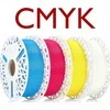 3D plastikas PLA Lithophane CMYK 1.75mm 4x1kg pakuotė Rosa3D