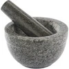 Rösle grūstuvė, 14 x 8 cm, 0,35 l, tamsiai pilkas granitas