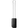 Rosle puodų laikiklis 32 cm silikonas / RVS juoda