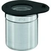 Rosle indas su dangčiu 100 ml nerūdijančio plieno / silicio sidabro