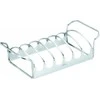 Rosle kepimo stovas 28 x 13 x 8 cm nerūdijančio plieno sidabro