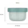 Rosti Mepal „Curver Fruit Box Campus“ vaisių dėžutė, 300 ml, tropinio vandenyno vaisių dėžutė