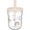 Rosti Mepal Mepal VAIKŲ STIKLINĖ SU ŠIAUDELIU MIO 250ML SUNSHINE & RAINBOW 108023065245