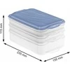 Maisto Saugojimo Indas - ROTHO Rondo 2x0.75L, 1x1.35L Mėlynas