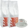 Royal Aroma Coffee RINKINYS - Caffe del Faro Suprema 100% Arabica kavos pupelės 2x1kg + espreso puodelis