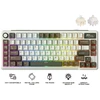 Royal Kludge L75 RGB Palm Žalias belaidė klaviatūra | 75%, Hot-swap, Creamy switches, US
