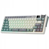 Royal Kludge M70 RGB Cyan belaidė klaviatūra | 75%, Hot-swap, rusvai gelsvas Switches, US