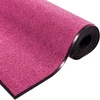 Durų kilimėlis Rožinė ir Juoda 120 x 250 cm 100% poliamidas