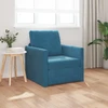 Sofa lova Mėlyna 74 x 77 x 81 cm Aksomas