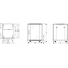 Pulsar RS4268 42U ant grindų pastatoma RACK spintelė