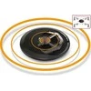 Opticum Raudonas EAGLE Dynamic UFO įvairiakryptė antena – aktyvi