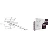 Carruzzo DVB-T/T2 Antenna Spacetronik EOS L Combo Baltas (Passive)