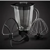 Russell Hobbs 23480-56, stalinis plakiklis, juoda, raudona, plakimas, minkymas, maišymas, 5 L, 1.5 L, nerūdijantis plienas