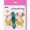 Mg Dystrybucja *3D dekoracija - PAUKŠTIS, 5+, atvirukas.