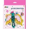 Mg Dystrybucja *3D dekoracija - PAUKŠTIS, 5+, atvirukas.