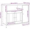 Kabalas Senas medis 100 x 35 x 75 cm