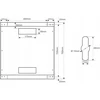 Pulsar RWA1864-G PULSAR RACK spintelė 18U, sieninė, surenkama