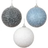 S-Plast Nežinomas Eglutės žaisliukas Decoris, mėlynas/baltas/pilkas, 8cm