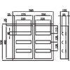 Sabaj System Sabaj Modulio perjungimo skydas RP70Z 1x70, paviršius IP31 - 1-042
