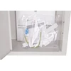 Sabaj System RL 12E ZSZ Skirstyklė RL 12E elektroniniam skaitikliui, su užraktu ir stiklu, RAL 9003 IP31 RL 12E ZSZ 2-083E