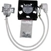 Sabaj Fan 22W 165m3 / h 120x120 su kabeliu 1m ir termostatu 10-60st C (19-0067)