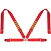 Sabelt Sim Seatbelts, 4-point harness, adjustable, compatible with P, S, and X series - red (00318-01-03-Raudonas)