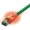Easylan SACON Kabelis S/FTP kat. 6A (klasa EA), LSOH, žalia, 0,5 m