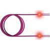 Easylan SACON Kabelis światłowodowy LED patch duplex 50/125m OM4, LC/LC, violetinė, 3 m