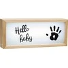 BABY ART medinis rėmelis - švieslentė su atspaudu