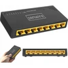 Šakotuvas 8 prievadų gigabito eterneto 1000 MBps skirstytuvo LAN komutatorius Zenwire SG1008