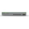 Šakotuvas Allied Telesis GIGABIT WEBSMART komutatorius 8xTPOE+ - 2x SFP prievadai, ES maitinimo laidas