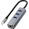 Šakotuvas „Bounn 4in1“ USB-C stotis / replikatorius (JL-C3103)