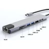 Šakotuvas „Bounn 8in1“ USB-C stotis / replikatorius (JL-CX08)