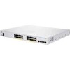 Šakotuvas Cisco Cisco switch CBS250-24FP-4G, 24xGbE RJ45, 4xSFP, PoE+, 370W - REFRESH
